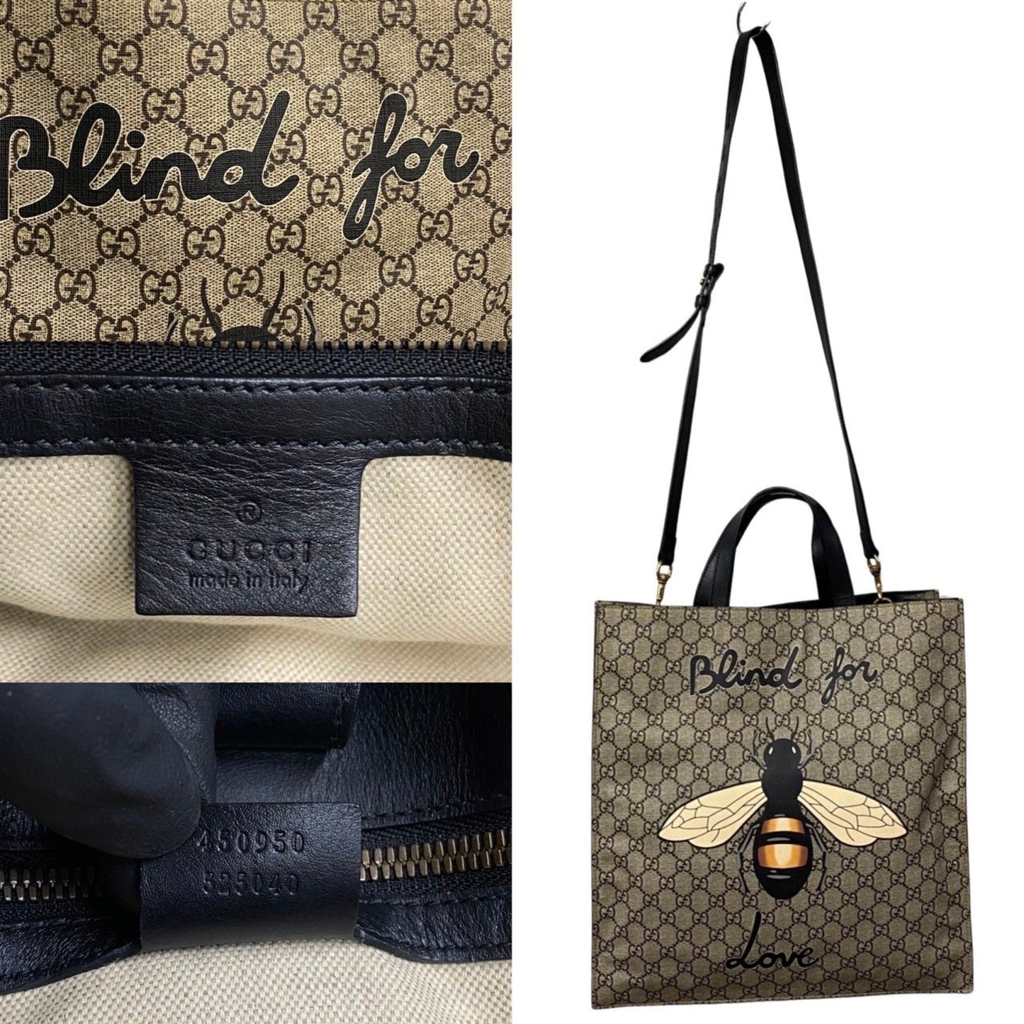 Gucci Gg Supreme Canvas Tote Bag ()