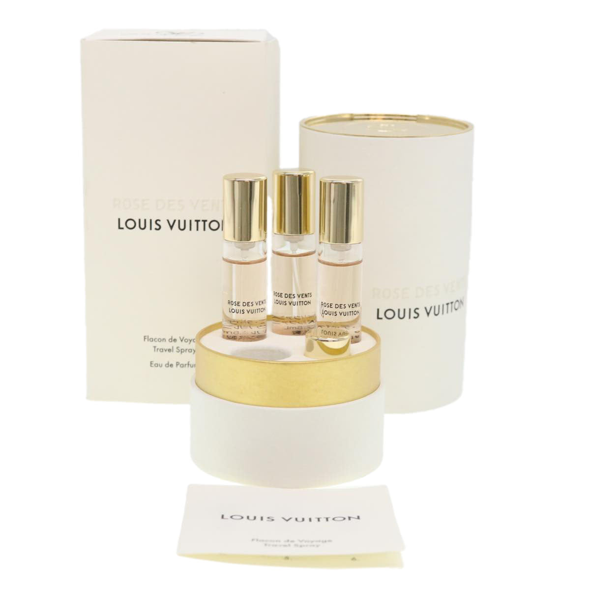LOUIS VUITTON ROSE DES VENTS Perfume Clear LP0019 LV 39400