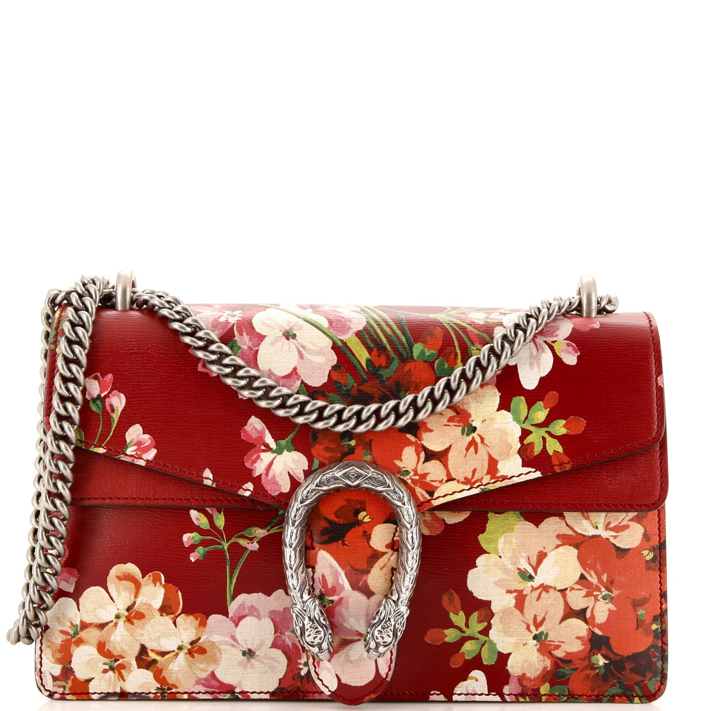 Luxury Gucci Trending 2025 Dionysus Bag Blooms Print Leather Small