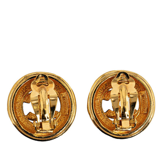 Chanel Coco Round Circle Earring G Chanel