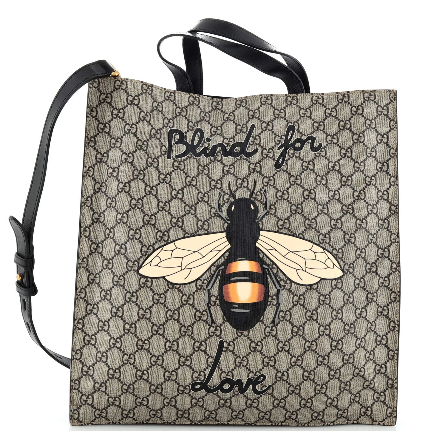 Luxury Gucci Trending 2025 Convertible Soft Open Tote Printed GG Coated Canvas Tall