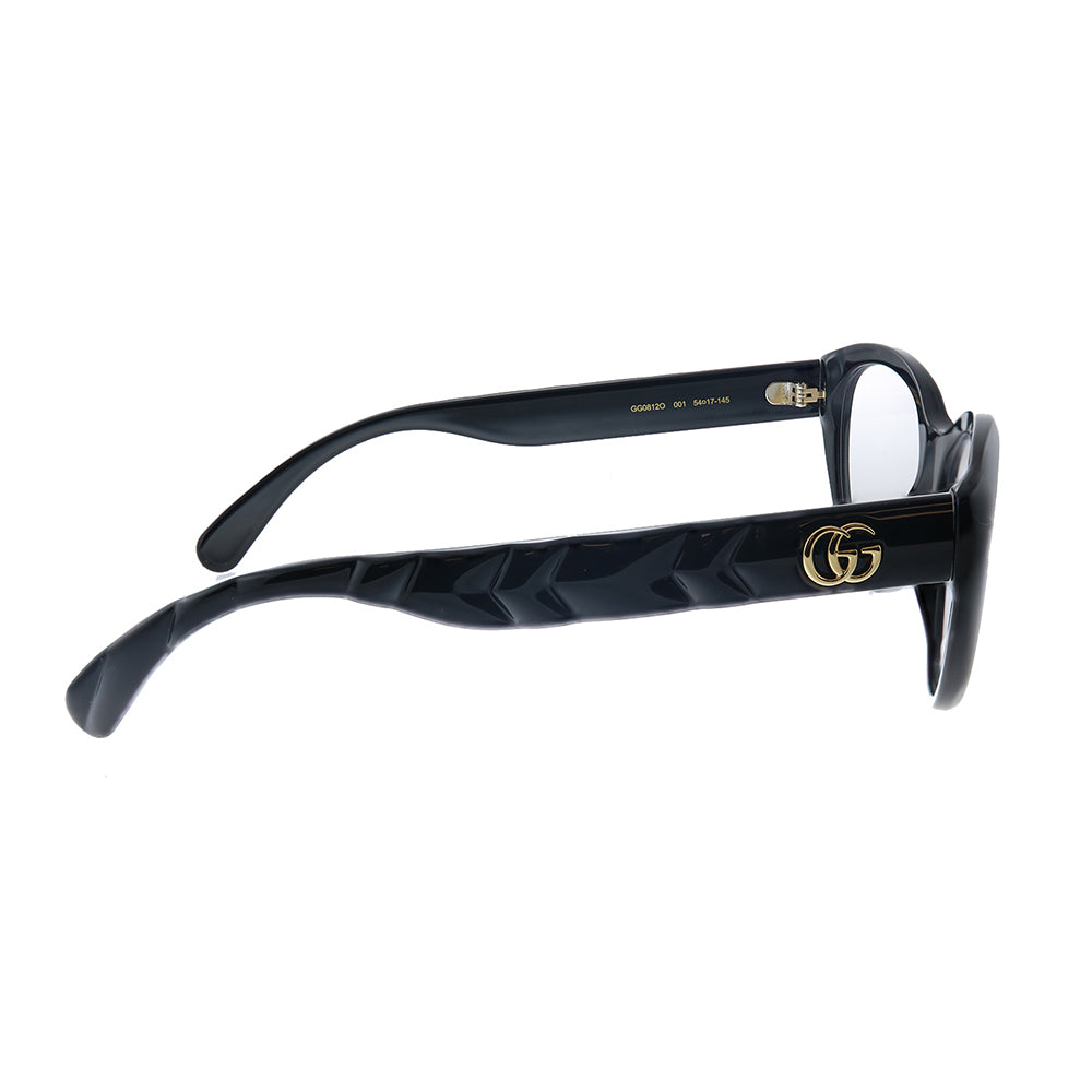 Gucci GG 0812O 001 54mm Womens Cat-Eye Eyeglasses 54mm