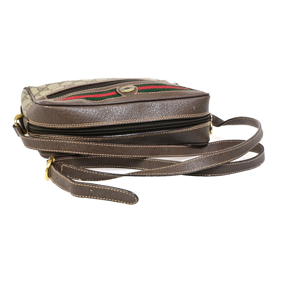 Luxury Gucci Trending 2025 Sherry Canvas Shoulder Bag ()
