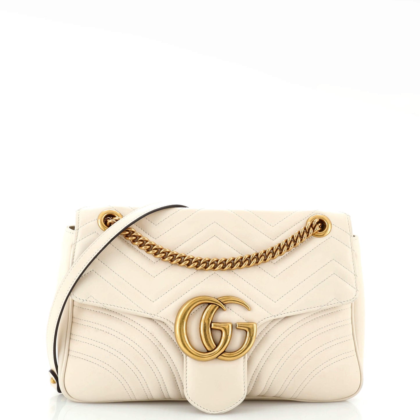 Luxury Gucci Trending 2025 GG Marmont Flap Bag Matelasse Leather Medium