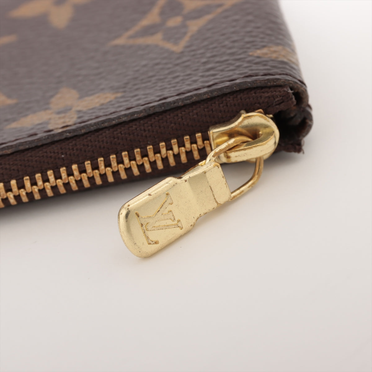 Louis Vuitton Monogram Poschetcle M62650 Brown Coin Case