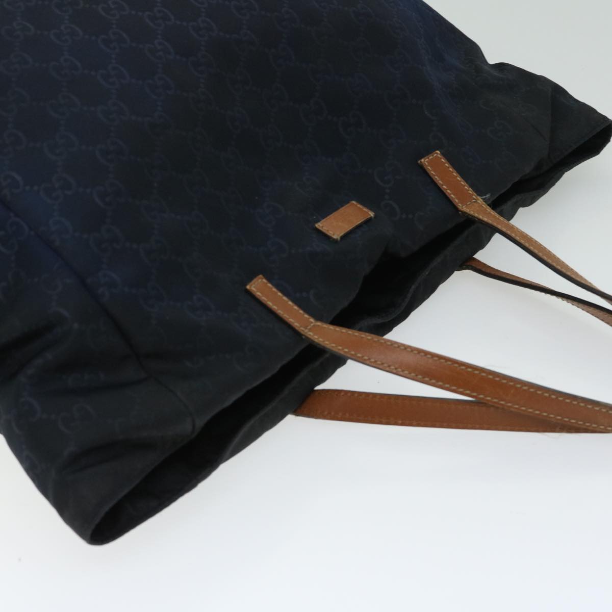 Gucci GG Canvas Tote Bag Navy