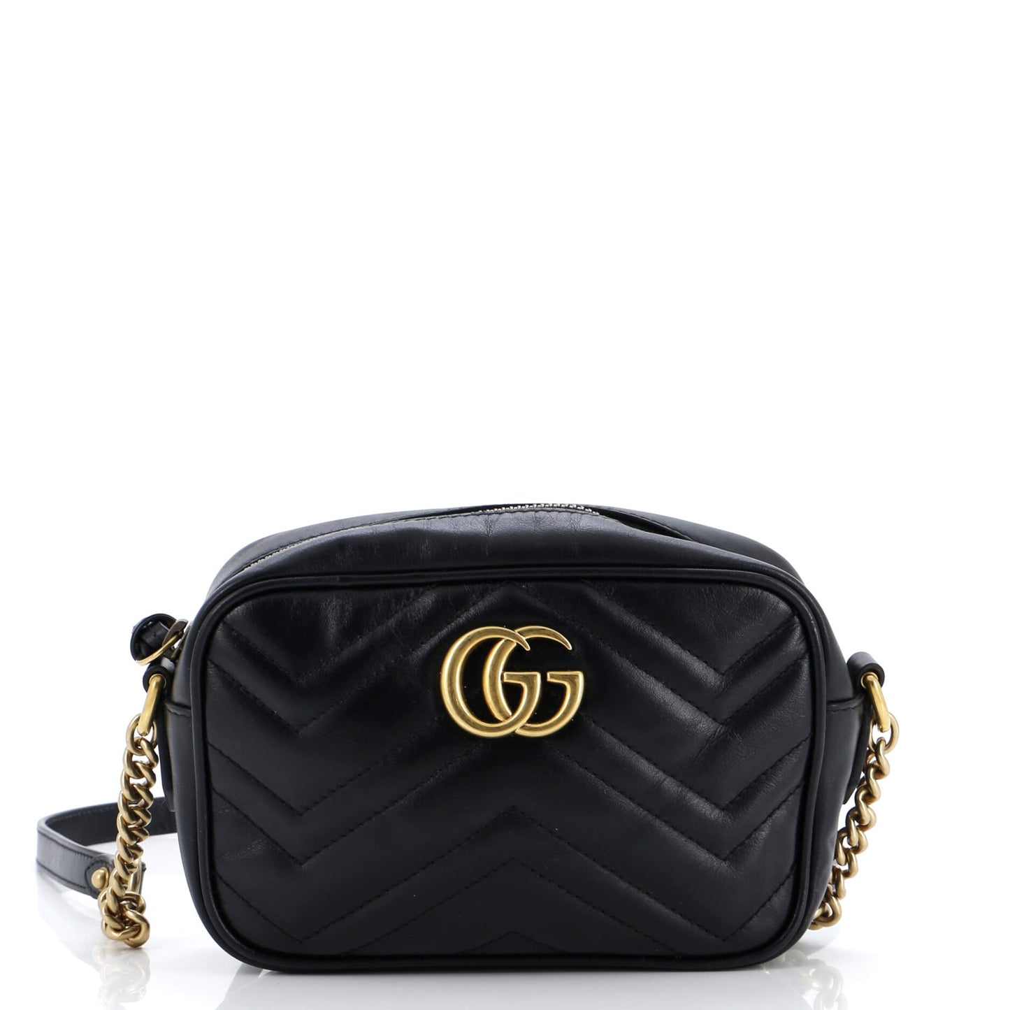 Luxury Gucci Trending 2025 GG Marmont Shoulder Bag Matelasse Leather Mini