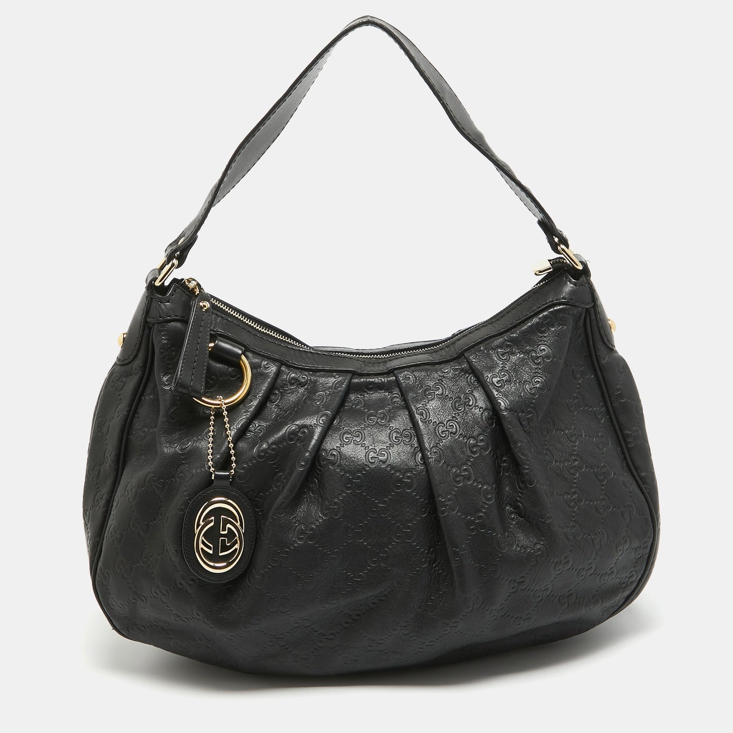 Luxury Gucci Trending 2025 Black Luxury Gucci Trending 2025ssima Leather Medium Sukey Tote