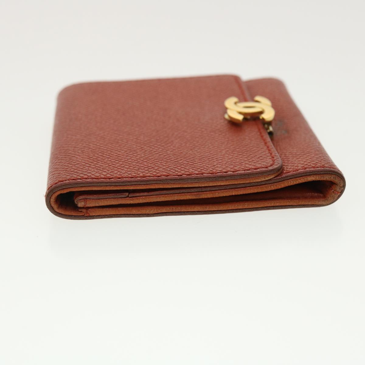 Luxury Chanel Coin Purse Caviar Skin Red CC 40052