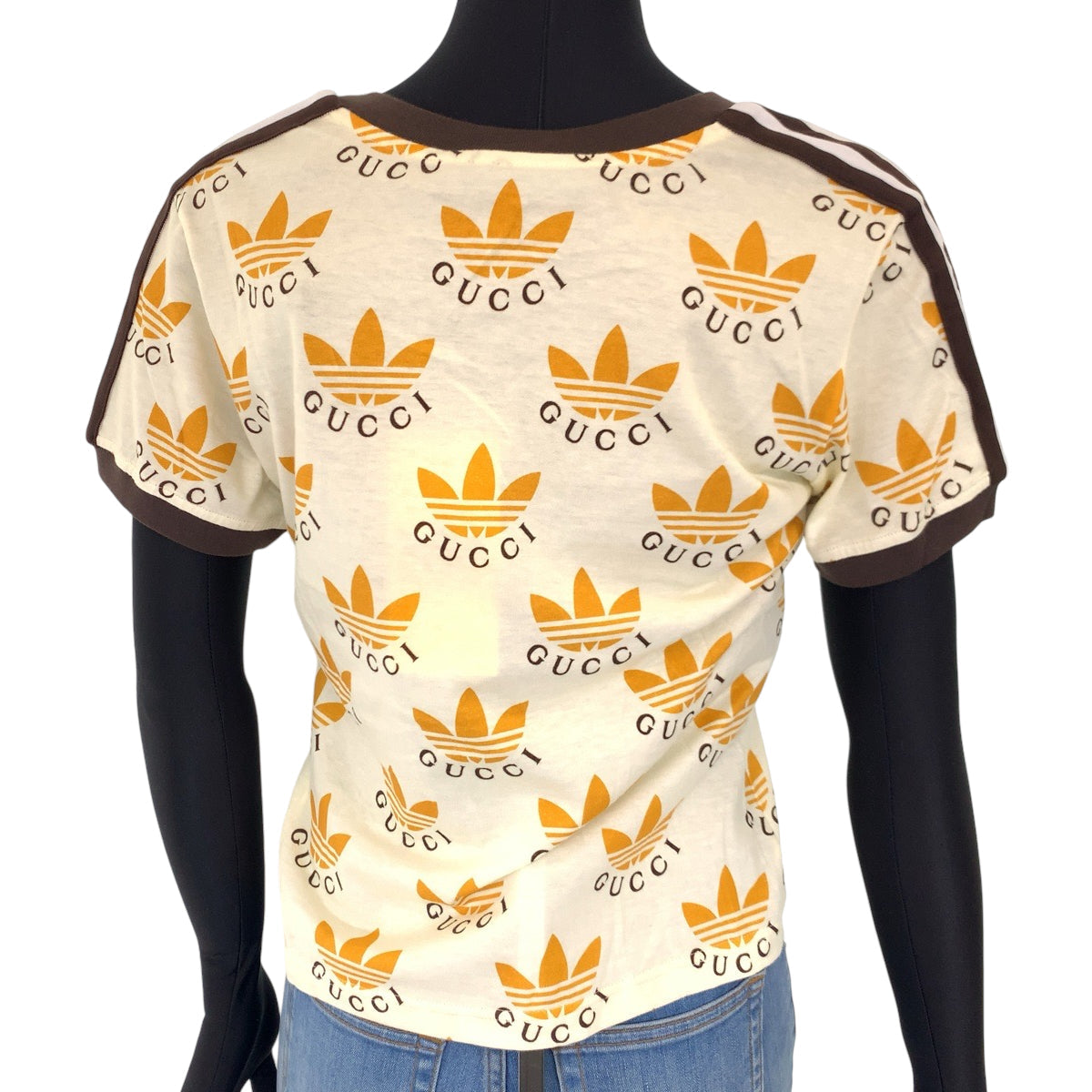 Luxury Gucci Trending 2025 Cotton V-Neck T-Shirt XS