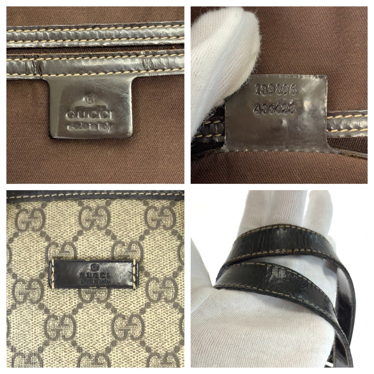 Luxury Gucci Trending 2025 GG Supreme Canvas Tote Bag