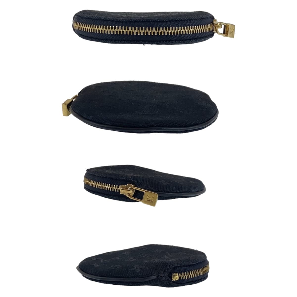 Louis Vuitton Monogram Coin Case Dark Navy
