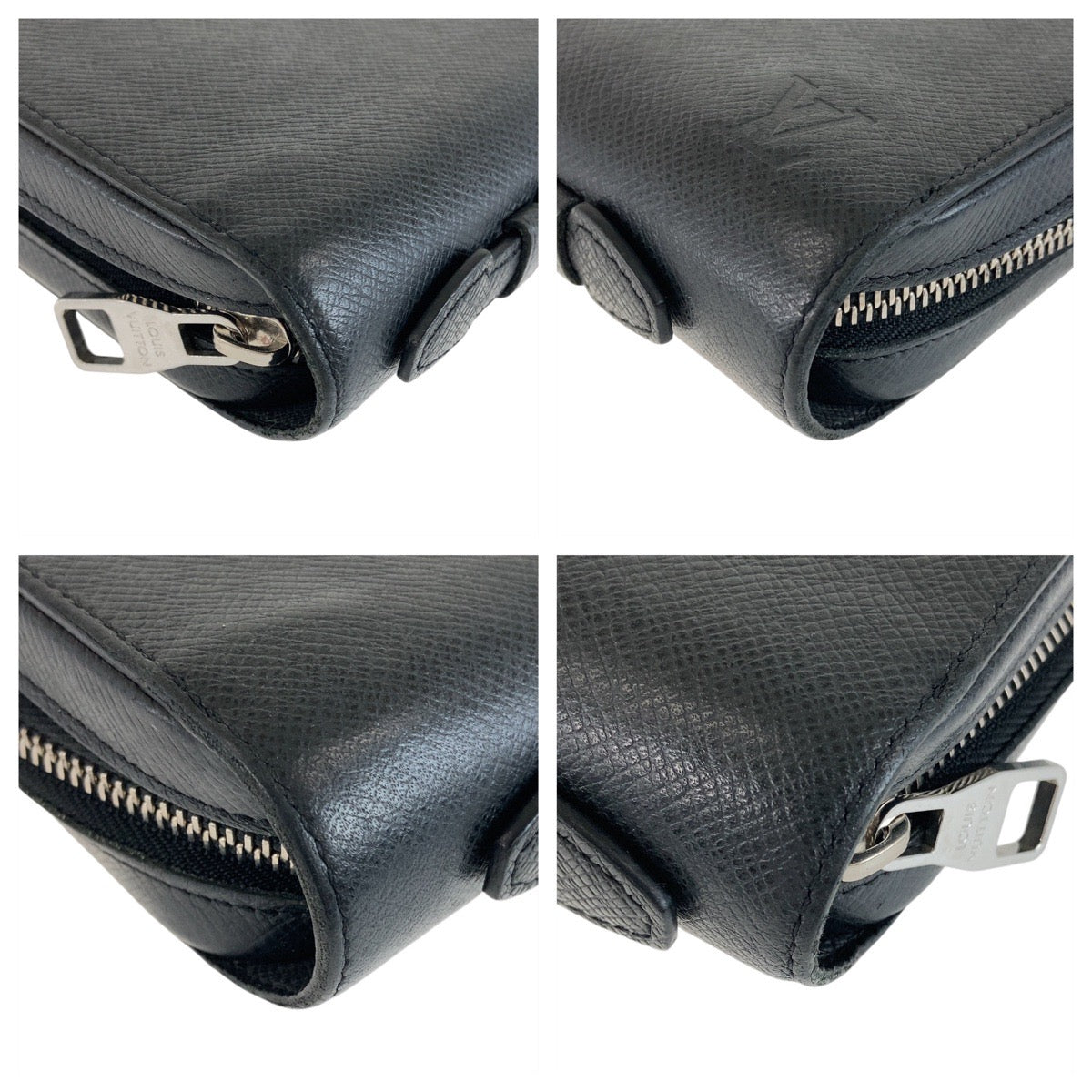 Louis Vuitton Taiga Zippy XL Leather Wallet