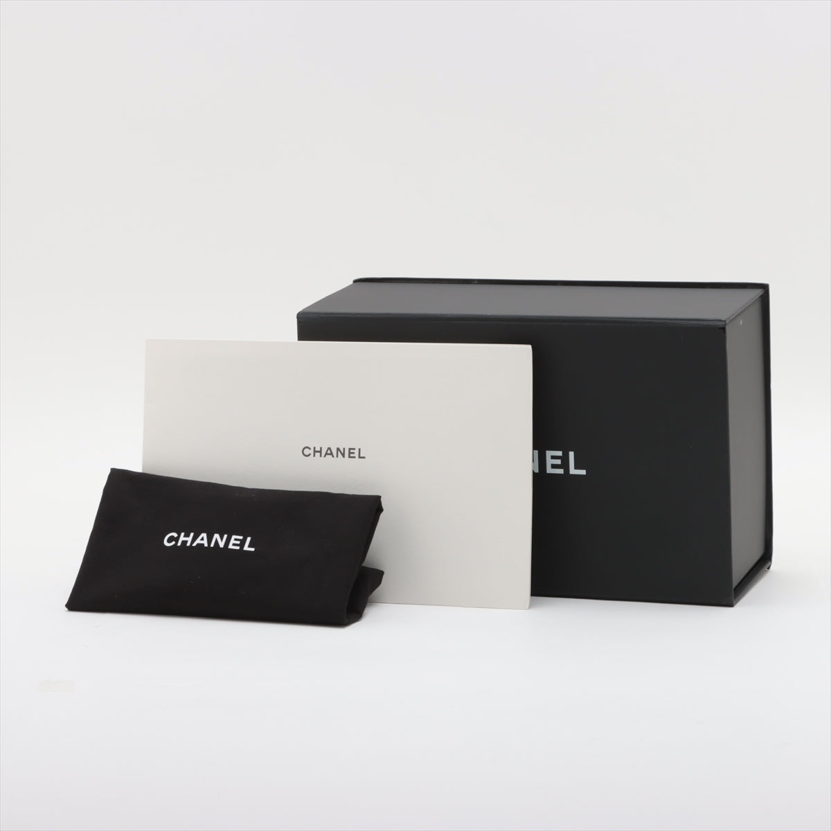 Chanel Caviar S Chain Shoulder Bag Black G AS3314