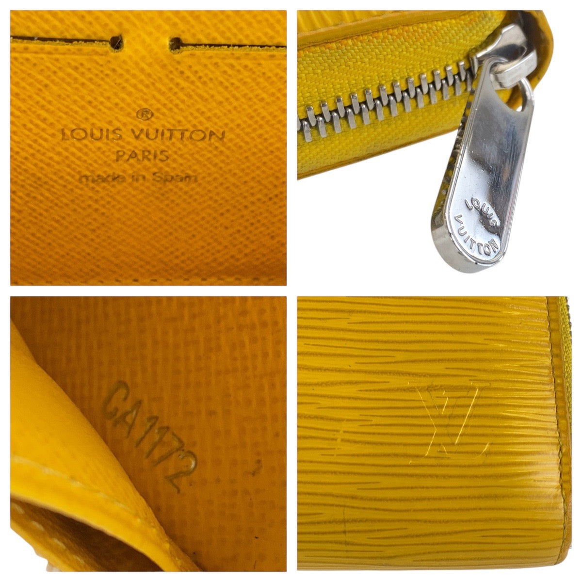 Louis Vuitton Epi Leather Zippy Wallet M60309