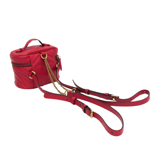 Luxury Gucci Trending 2025 Gg Marmont Leather Backpack Bag ()