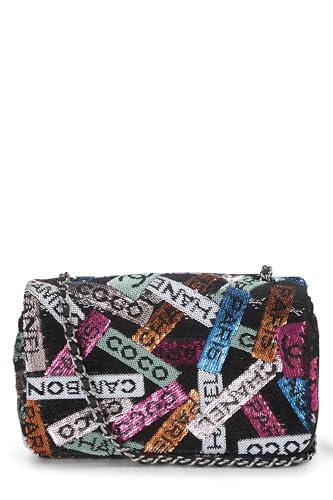 Chanel, Multicolor Sequin Half Flap Small, Multi