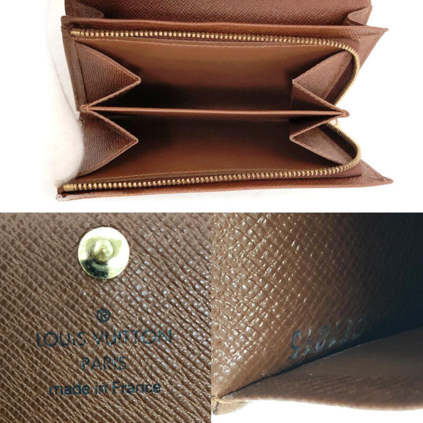 Louis Vuitton Portefeuille Canvas Wallet ()