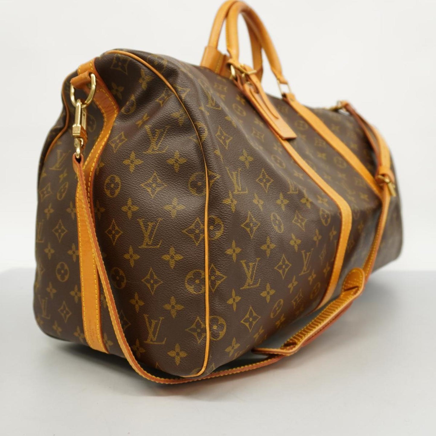 Louis Vuitton Keepall Bandouliere 55 Canvas Travel Bag ()