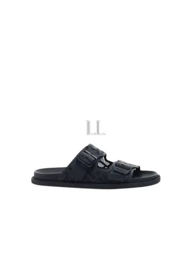 Luxury Fendi Feel Slippers Black