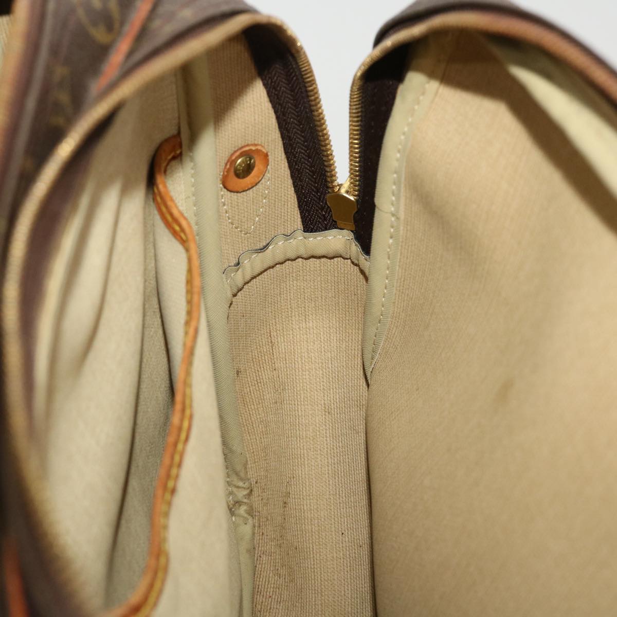 LOUIS VUITTON Monogram Reporter GM Shoulder Bag M45252 LV 44357