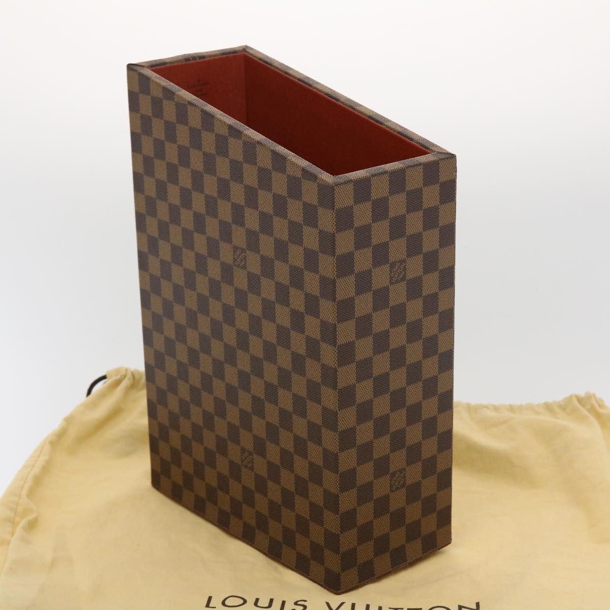 LOUIS VUITTON Damier Ebene Garbage Can SPO LV 44408A