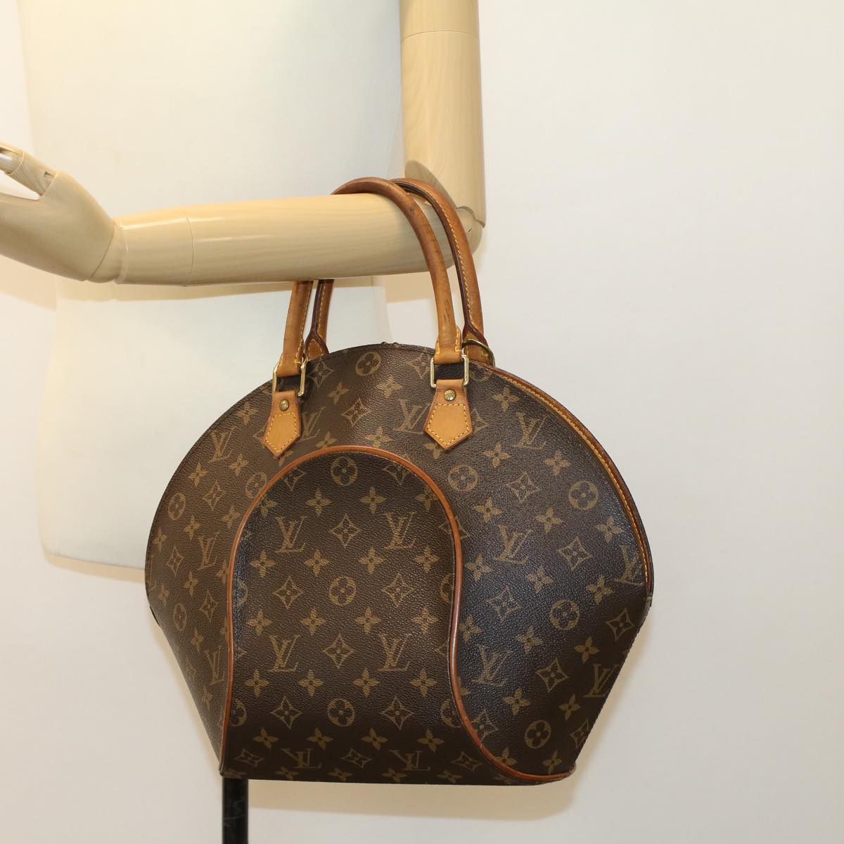 LOUIS VUITTON Monogram Ellipse MM Hand Bag M51126 LV 44416