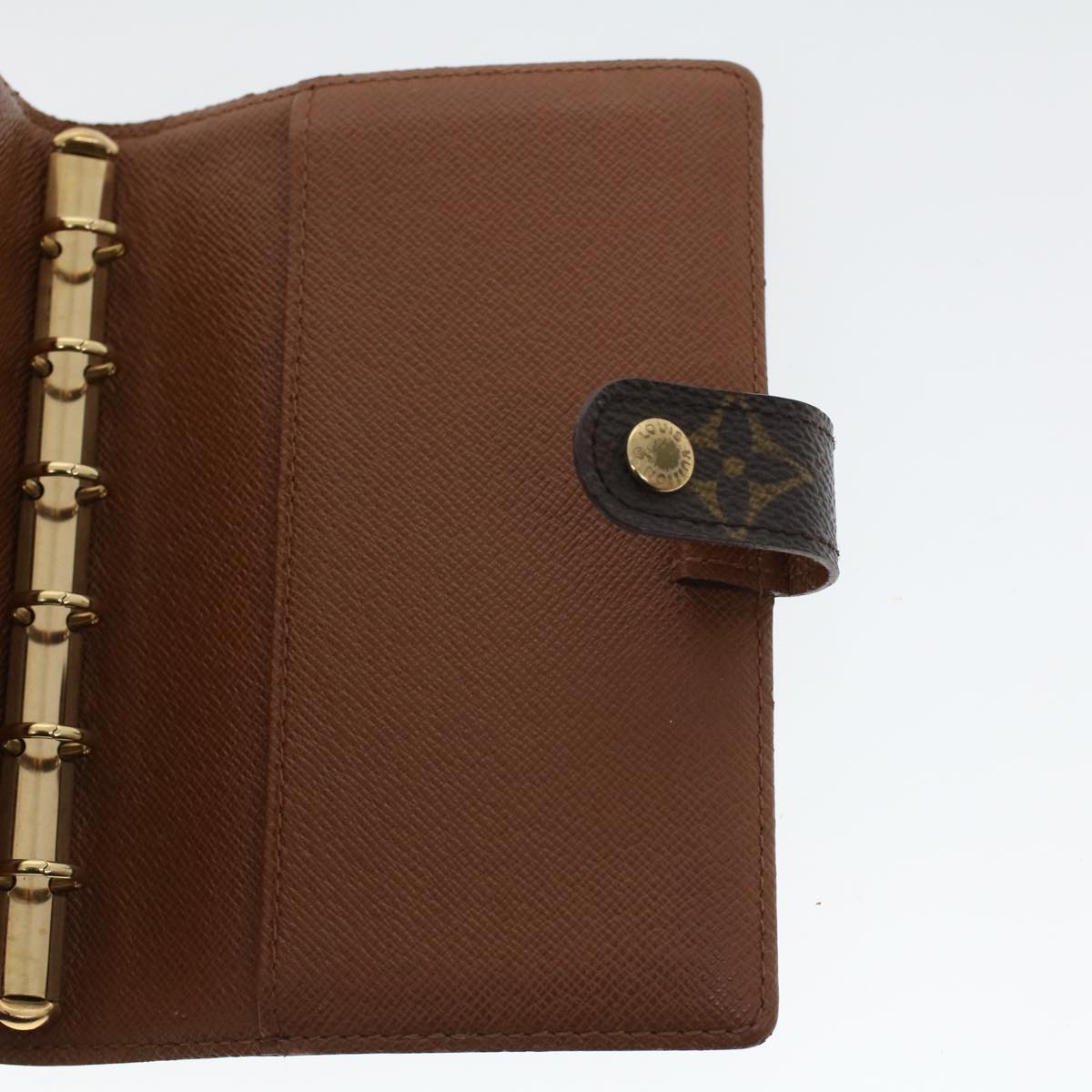 LOUIS VUITTON Monogram Agenda PM Day Planner Cover R20005 LV 44907