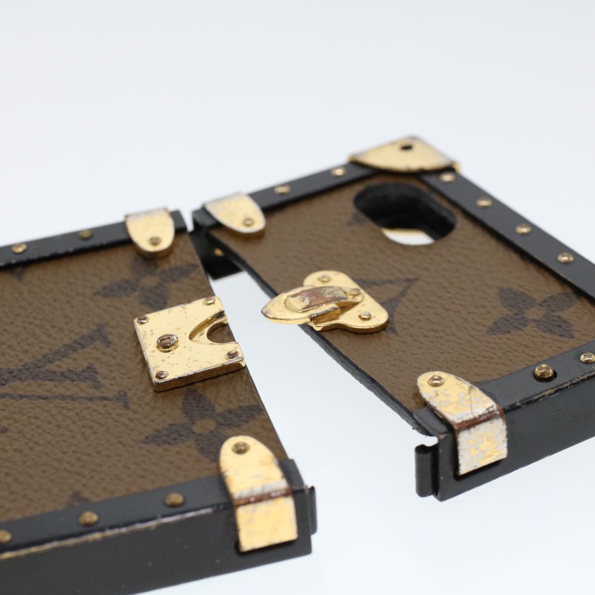 LOUIS VUITTON Monogram Cell Phone Case 4Set LV 45626