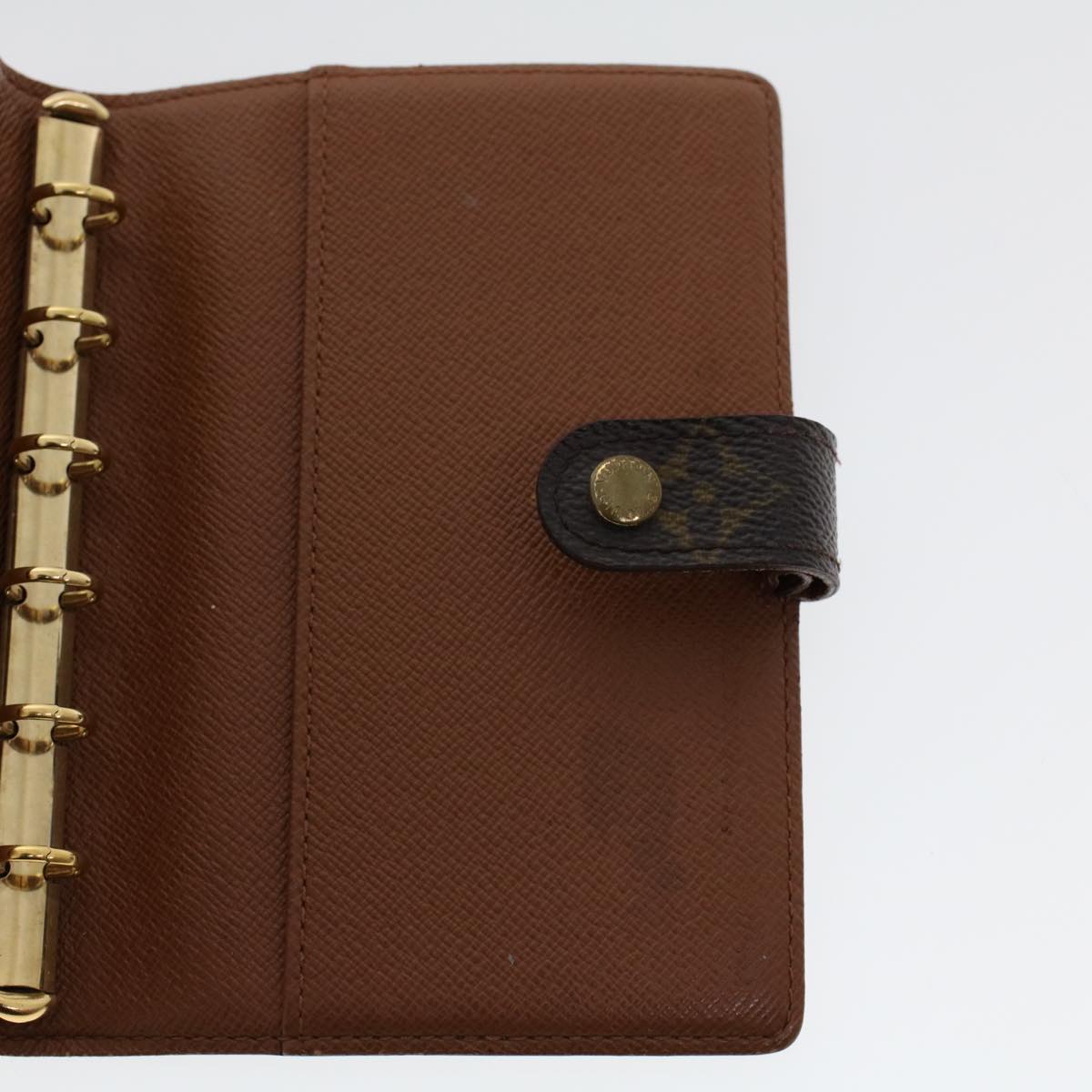 LOUIS VUITTON Monogram Agenda PM Day Planner Cover R20005 LV 45698
