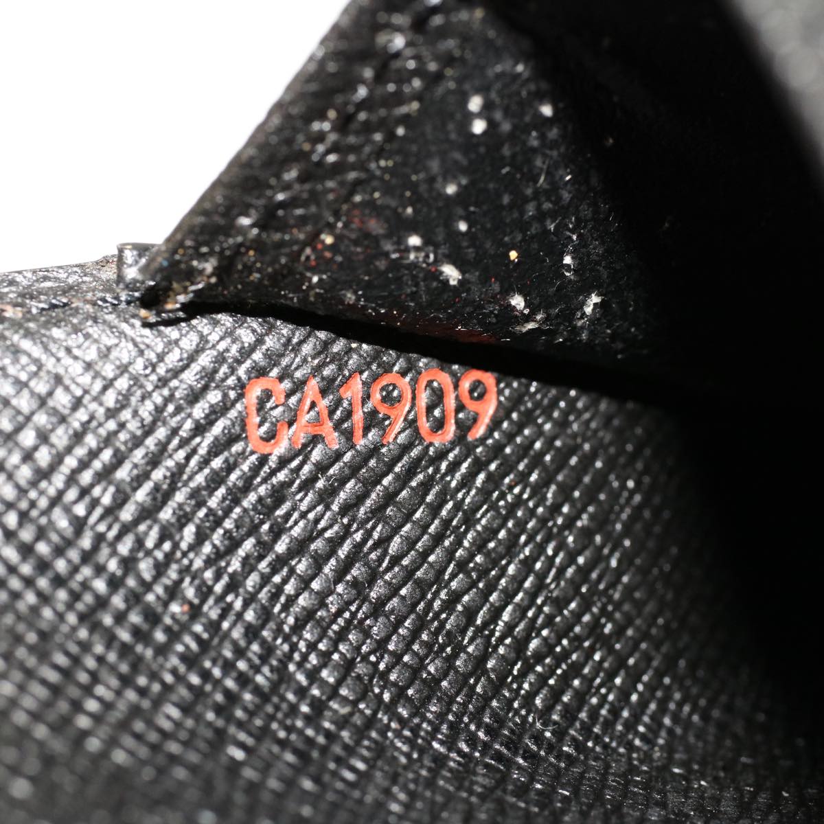 LOUIS VUITTON Epi Agenda PM Day Planner Cover Black R20052 LV 45741