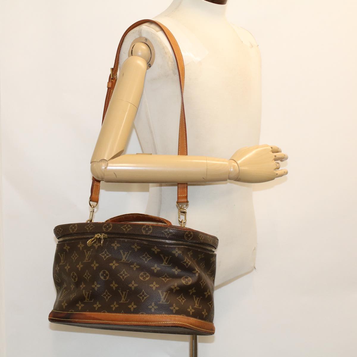 LOUIS VUITTON Monogram Nice Hand Bag 2way M47280 LV 45761