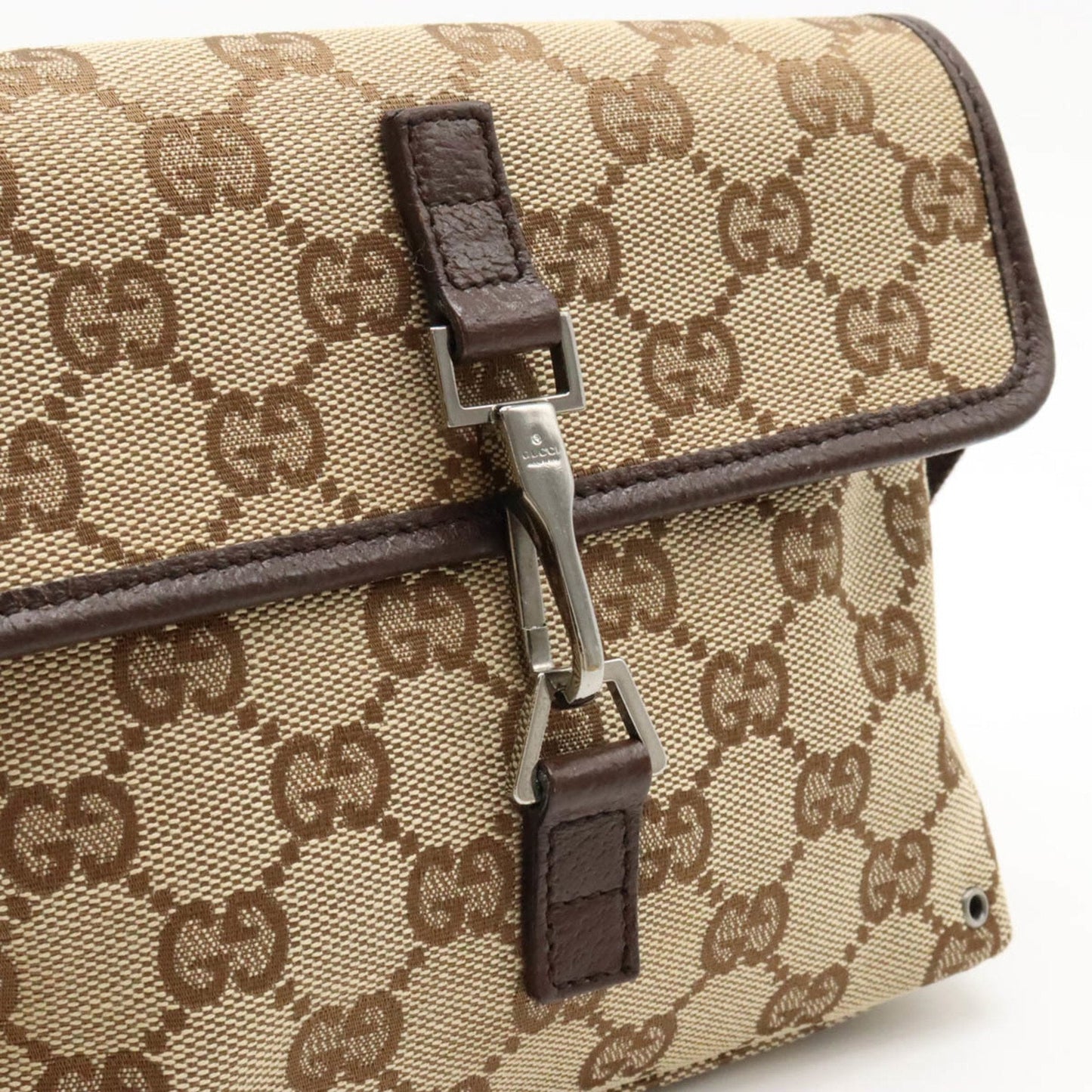 Luxury Gucci Trending 2025 Gg Canvas Canvas Shoulder Bag ()