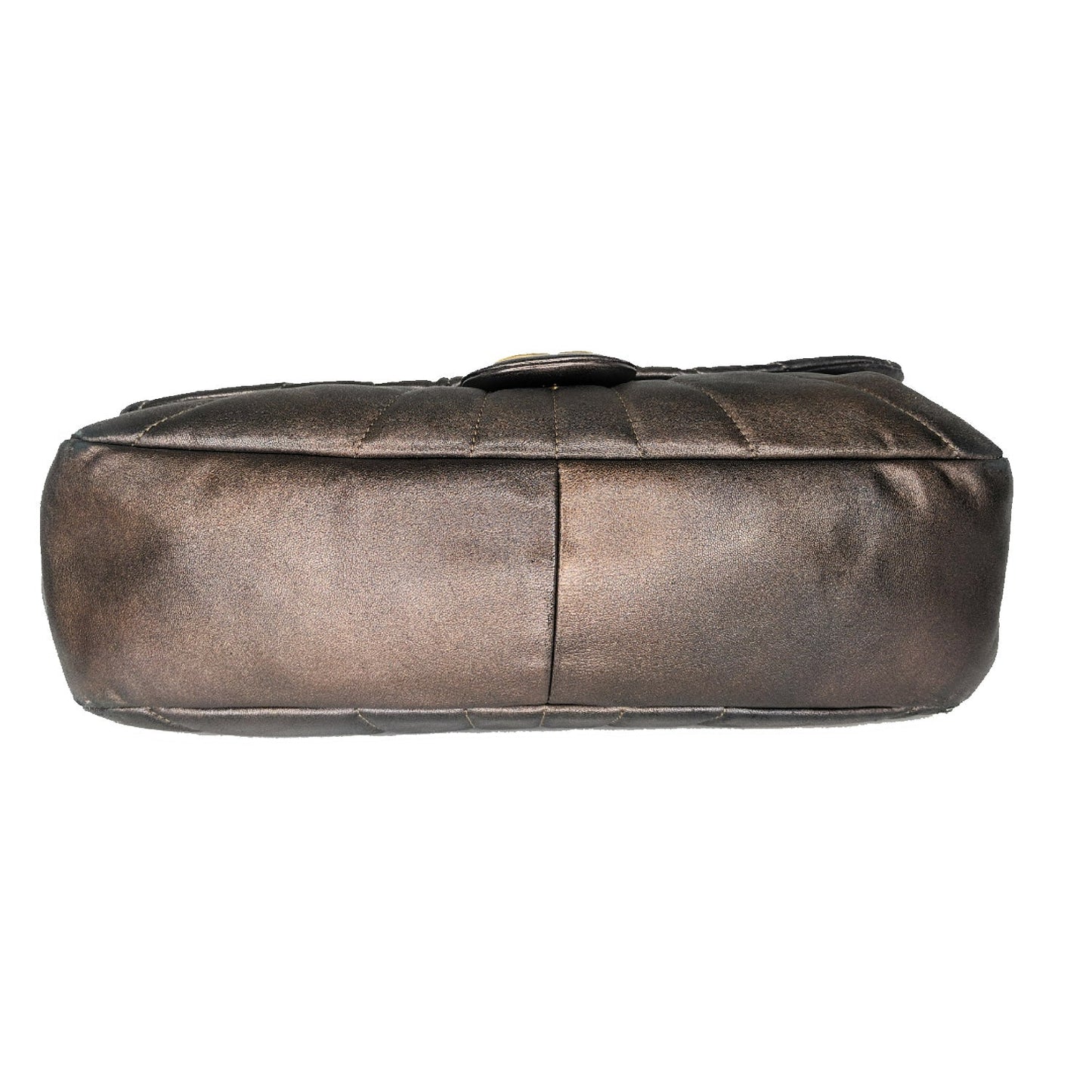 Luxury Chanel bag Paris-Shanghai Quilted Fan Flap Bag Metallic Lambskin
