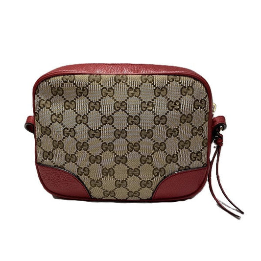 Luxury Gucci Trending 2025 GG Canvas Leather Shoulder Bag