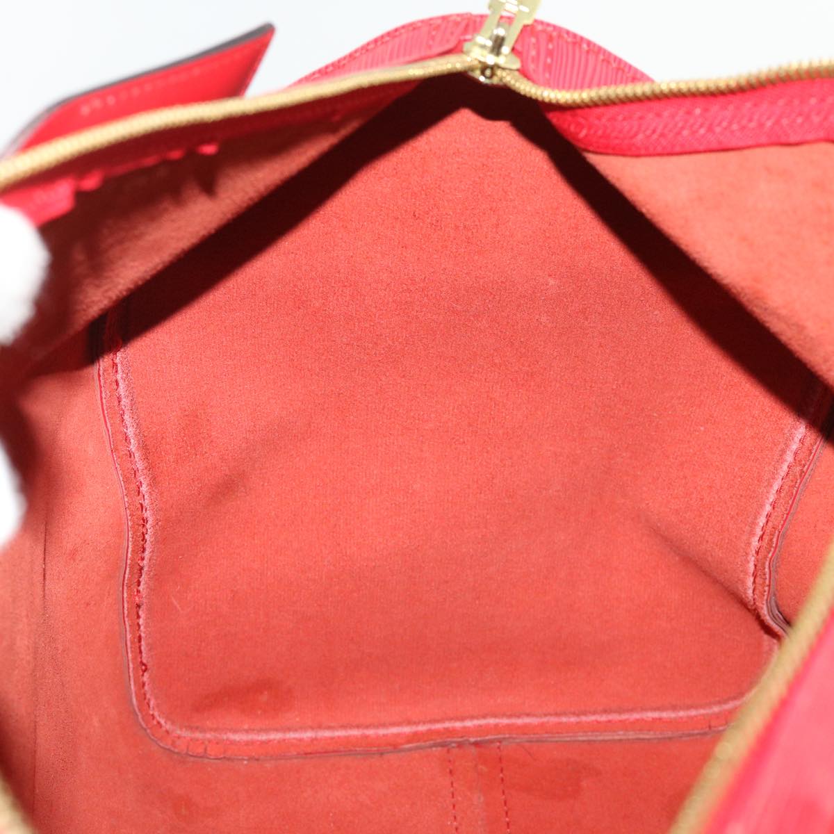 LOUIS VUITTON Epi Keepall 50 Boston Bag Red M42967 LV 46638