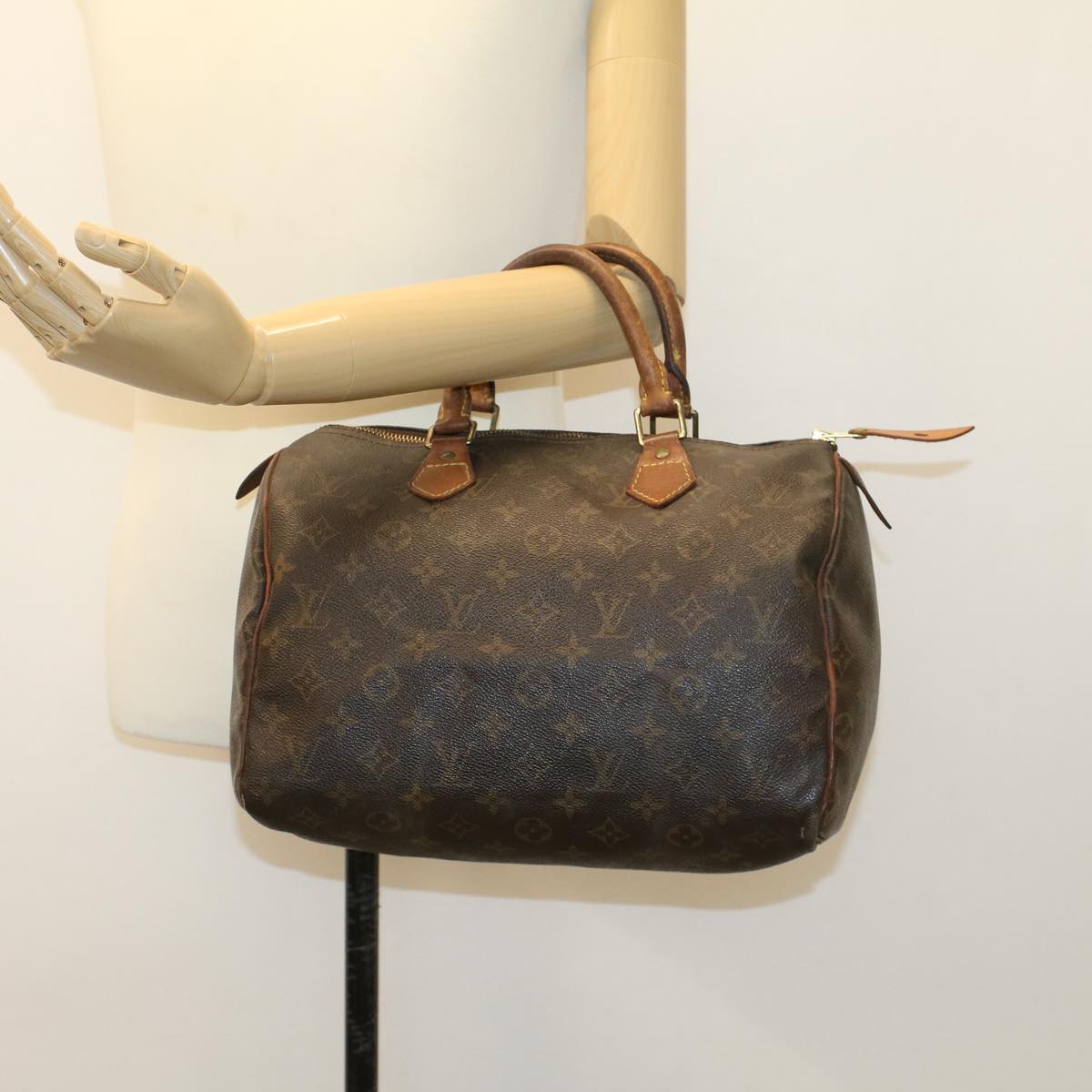 LOUIS VUITTON Monogram Speedy 30 Hand Bag M41526 LV 46729