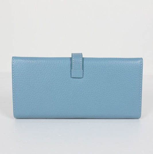 Luxury Hermes Wallet H514 Ladies Wallet Blue