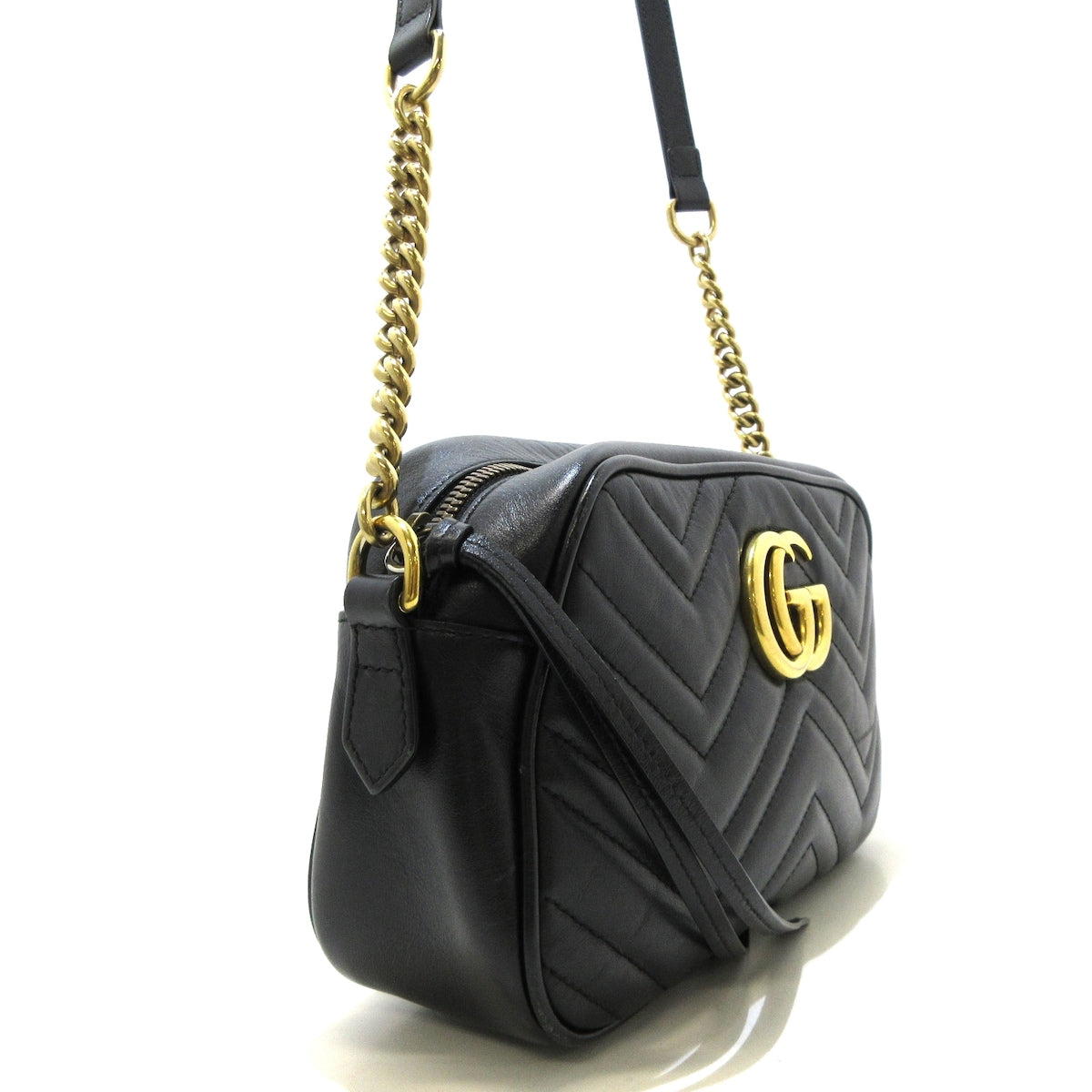 Luxury Gucci Trending 2025 Gg Marmont Leather Shoulder Bag ()