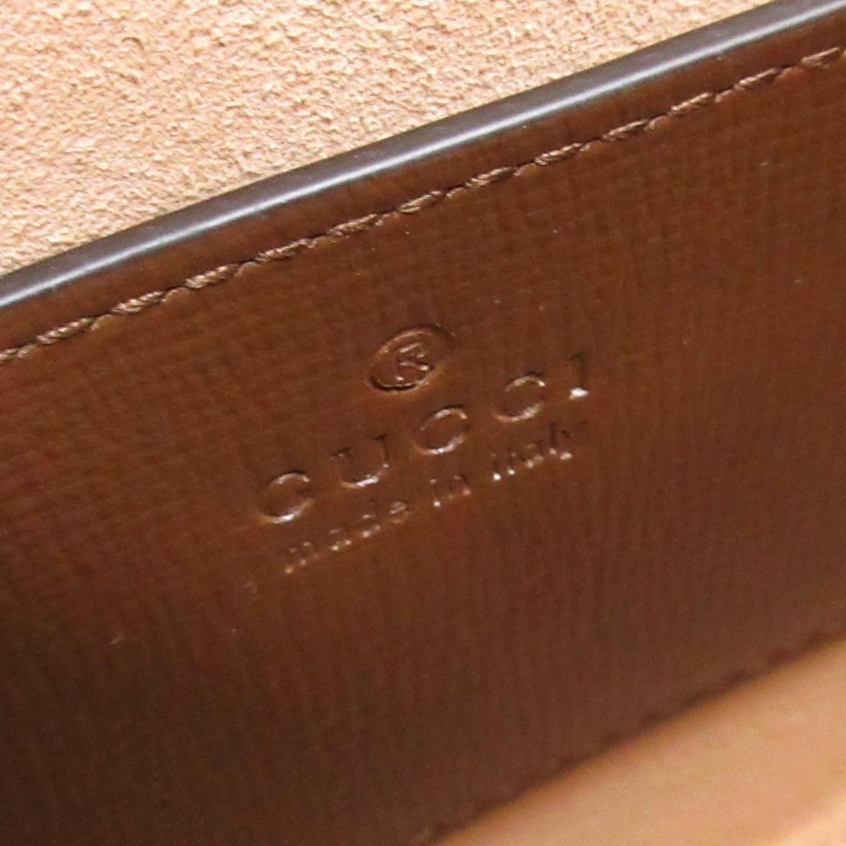 Gucci Horsebit Canvas Shoulder Bag ()
