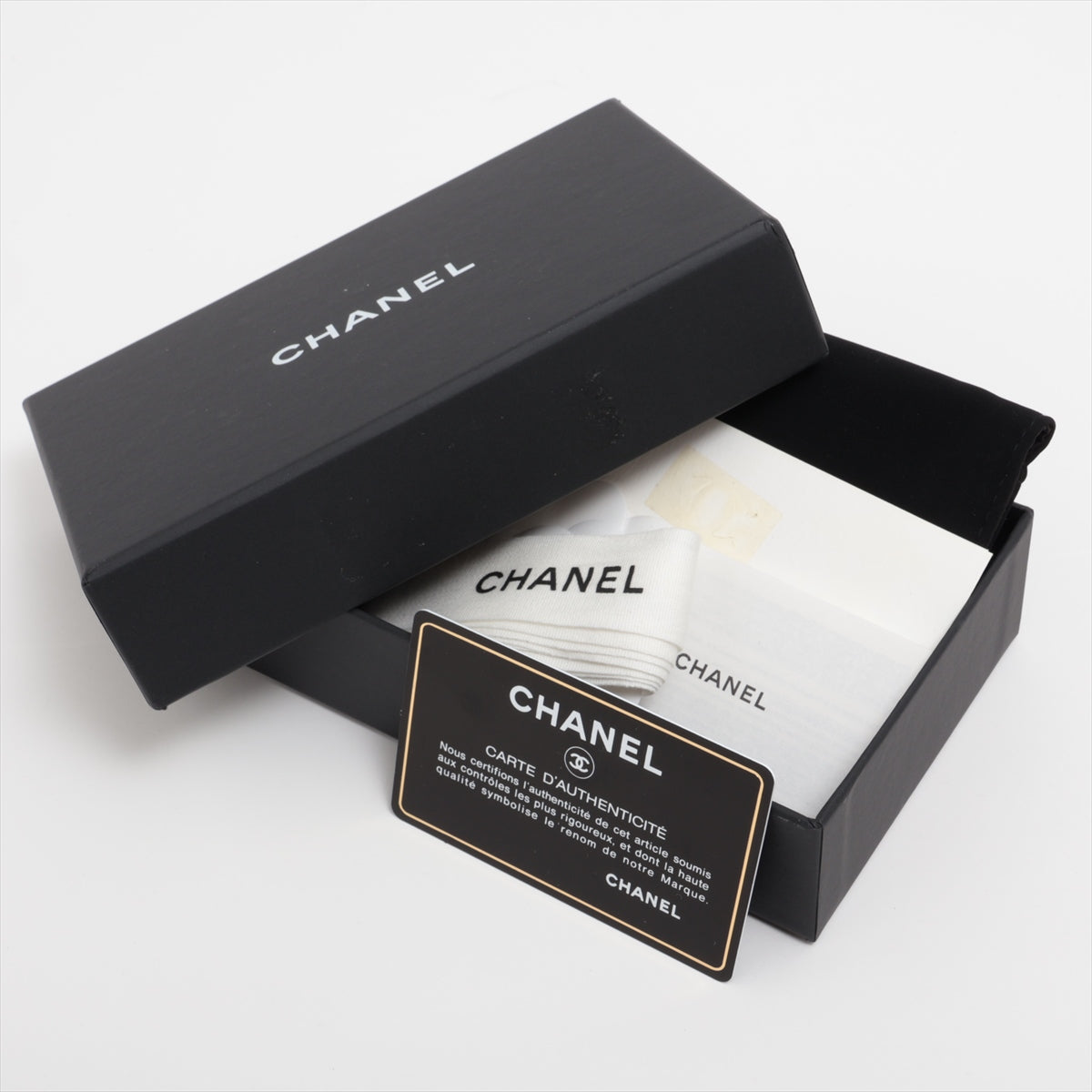 Chanel Matrasse Caviar S Coin Case Black G 29th