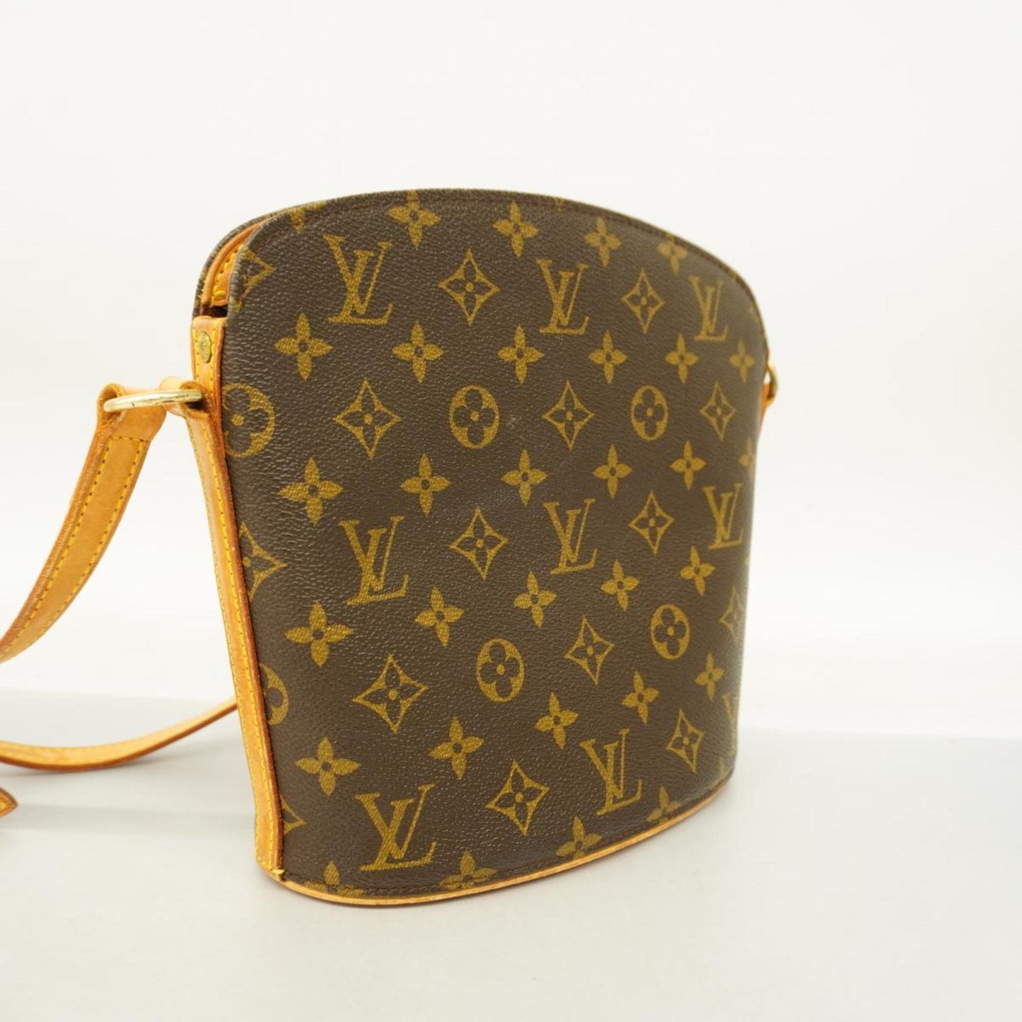 Louis Vuitton Drouot Canvas Shoulder Bag ()