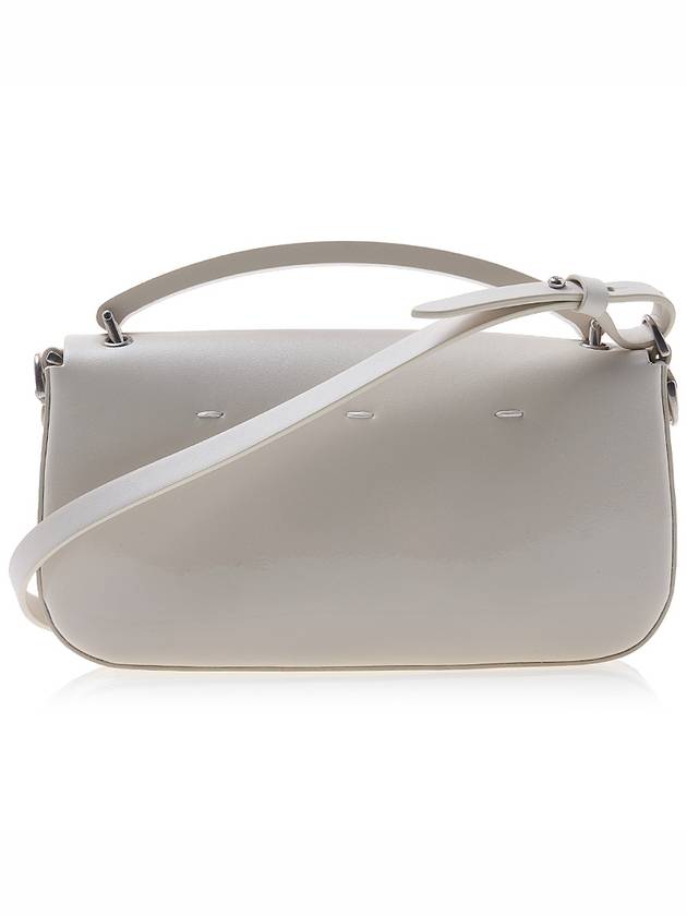 Luxury Fendi Baguette Phone Pouch Cross Bag White