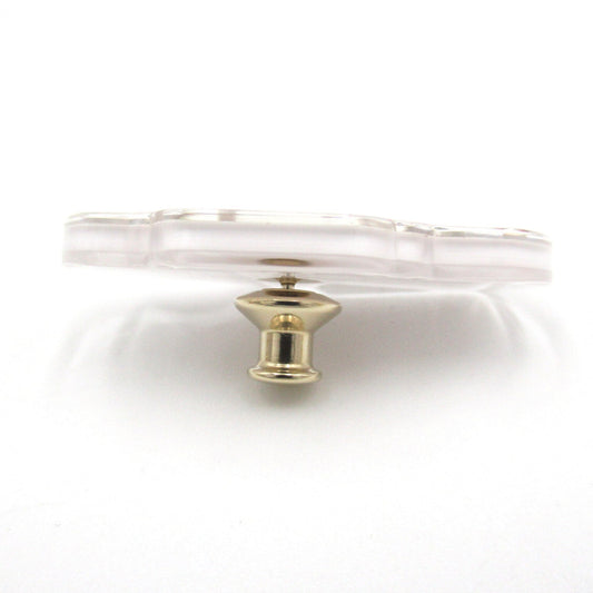 CHANEL Pin Brooch Car Brochure Accessories GP (Gen Mesh) Pink