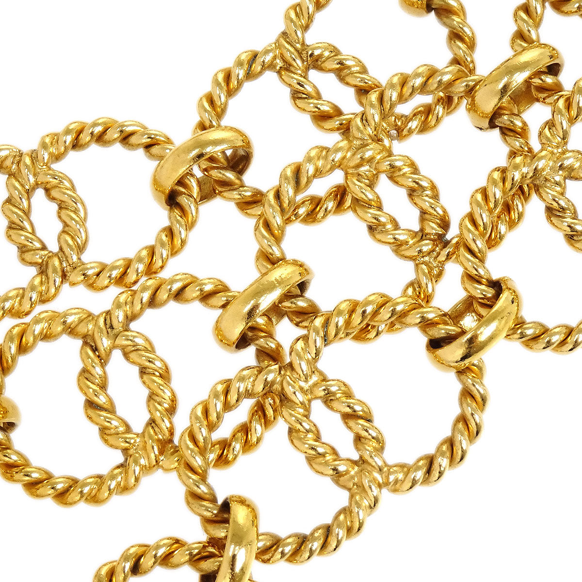 Luxury Chanel 1988 Medallion Chain Belt