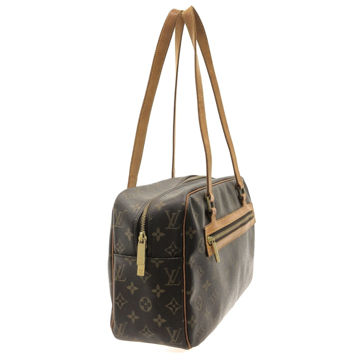 Louis Vuitton Cité Canvas Shoulder Bag ()