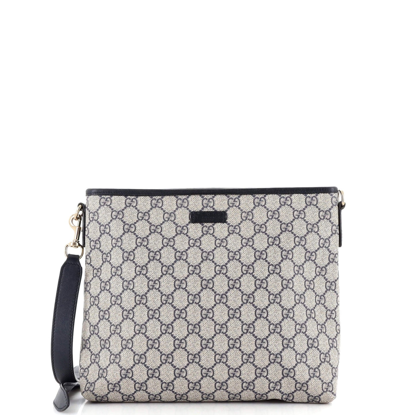 Luxury Gucci Trending 2025 Zip Top Messenger Bag GG Coated Canvas Medium