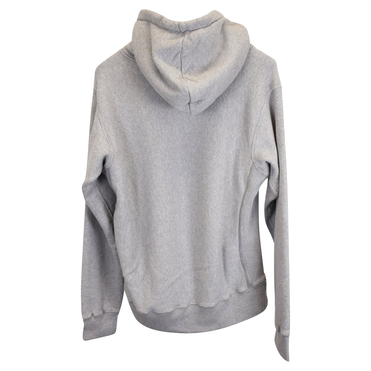 Luxury Gucci Trending 2025 Vintage Logo Embroidered Pullover Hoodie In Grey Cotton