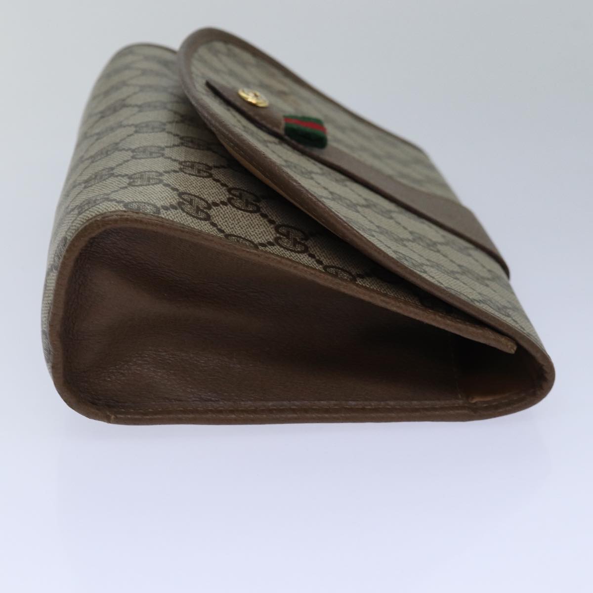 Luxury Gucci Trending 2025 Sherry Canvas Clutch Bag