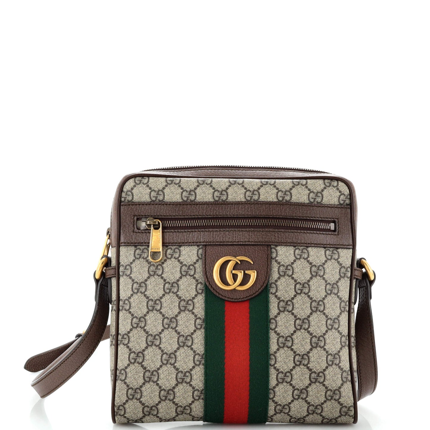 Luxury Gucci Trending 2025 Ophidia Messenger Bag GG Coated Canvas Small